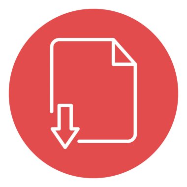 Kolayca düzenleyebilen ve düzenleyebilen Belge İzole Edilmiş Vektör simgesi indir