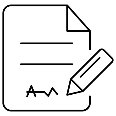 Dosya izole edilmiş vektör simgesini kolaylıkla düzenleyebilen ya da düzenleyebilen sözleşmeye ekle