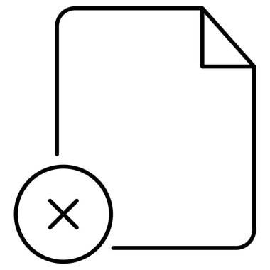 Kolayca düzenleyebilen ya da düzenleyebilen izole edilmiş Vektör simgesini sil