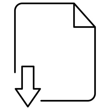 Kolayca düzenleyebilen ve düzenleyebilen Belge İzole Edilmiş Vektör simgesi indir