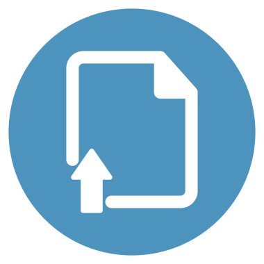 Dosyayı kolayca düzenleyebilen ya da düzenleyebilen izole edilmiş Vektör simgesini yükle