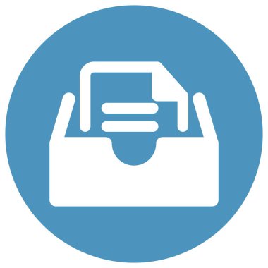 Kolayca düzenleyebilen ya da düzenleyebilen izole edilmiş vektör simgesi