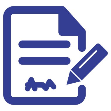 Dosya izole edilmiş vektör simgesini kolaylıkla düzenleyebilen ya da düzenleyebilen sözleşmeye ekle