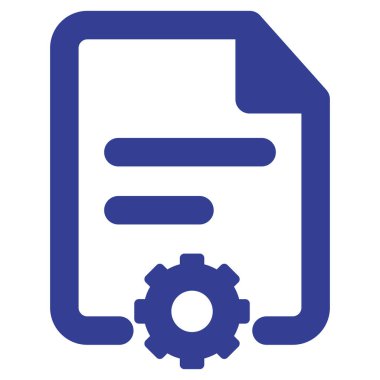 Veri dosyası izole edilmiş vektör simgesi kolayca değiştirilebilir ya da düzenlenebilir