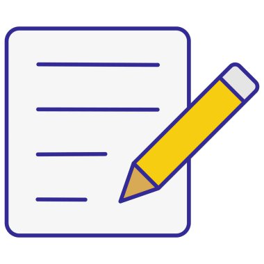 Kolayca değiştirebilen ya da düzenleyebilen İçerik İzole Vektör simgesi