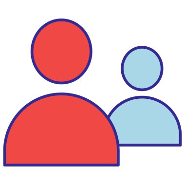 Kolayca değiştirebilen ya da düzenleyebilen Takım İzole Vektör simgesi