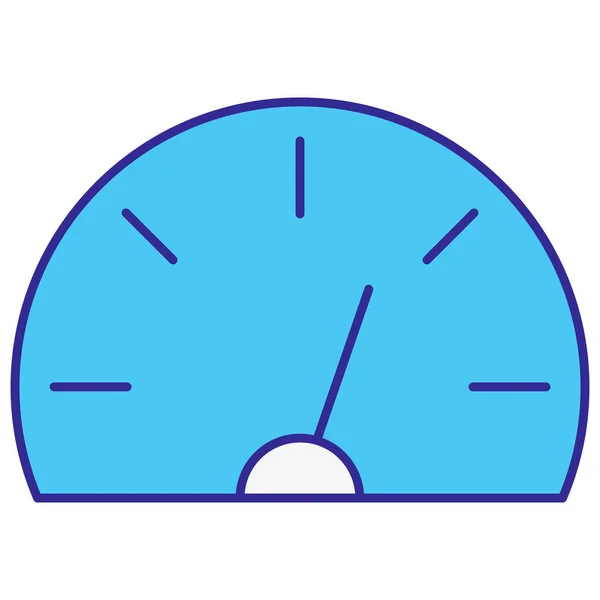 Speedometer Isolated Vector Icon Which Can Easily Modify Edit — Stock Vector