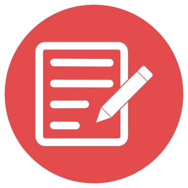 Kolayca değiştirebilen ya da düzenleyebilen İçerik İzole Vektör simgesi