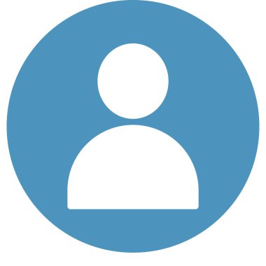 Kolayca değiştirebilen ya da düzenleyebilen Avatar izole edilmiş Vektör simgesi