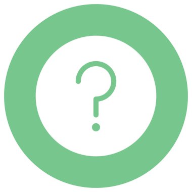 Kolayca düzenleyebilen ya da düzenleyebilen izole edilmiş vektör simgesini sorgula