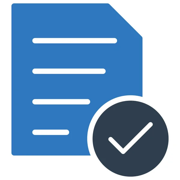Aprobar Archivo Icono Vector Aislado Que Puede Modificar Editar Fácilmente — Archivo Imágenes Vectoriales