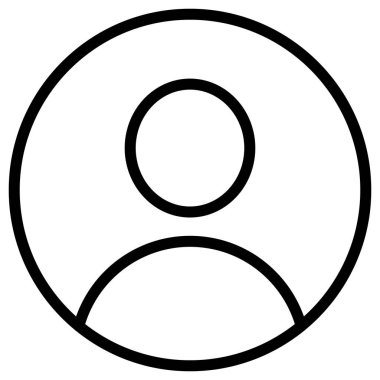 Kolayca değiştirebilen veya düzenleyebilen Kullanıcı İzole Vektör simgesi