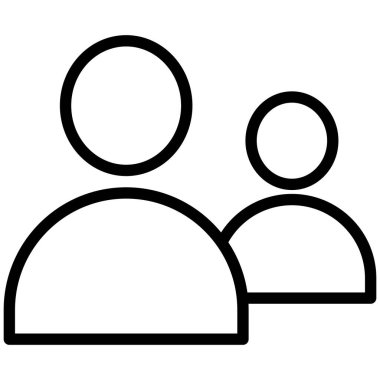 Kolayca değiştirebilen ya da düzenleyebilen Takım İzole Vektör simgesi