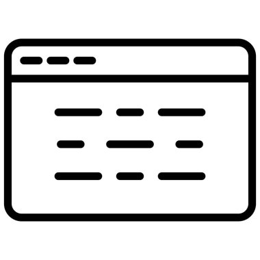 Kolayca değiştirebilen ya da düzenleyebilen izole edilmiş vektör simgesi programlanıyor