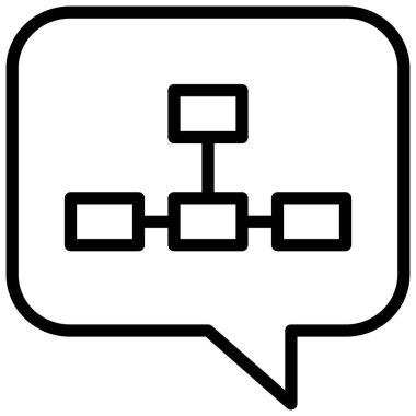 Kolayca düzenleyebilen ya da düzenleyebilen izole edilmiş Vektör simgesini yorumla