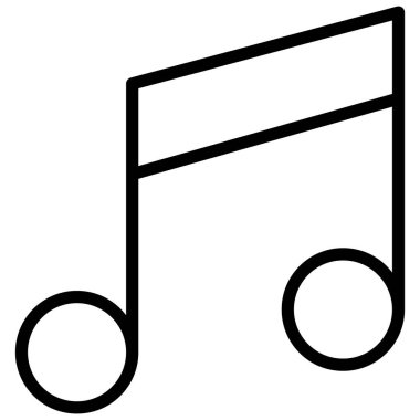 Kolayca değiştirebilen ya da düzenleyebilen Ses Müziği İzole Edilmiş Vektör simgesi