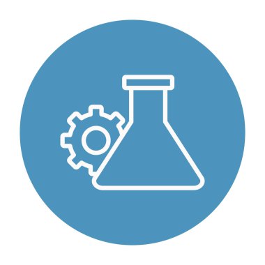 Matara deneyi izole edilmiş Vektör simgesi kolayca değiştirilebilir ya da düzenlenebilir