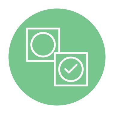 Kolayca değiştirilebilen veya düzenlenebilen yalıtılmış Vektör simgesi görevleri