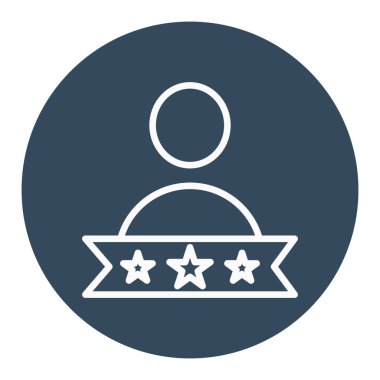 Kullanıcı Geribildirimi İzole Vektör simgesi kolayca düzenleyebilir ya da değiştirebilir