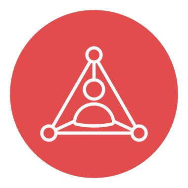 Kolayca değiştirebilen ya da düzenleyebilen sosyal ağ izole edilmiş Vektör simgesi