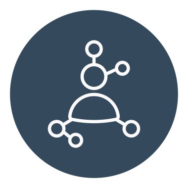 Kolayca değiştirebilen ya da düzenleyebilen sosyal ağ izole edilmiş Vektör simgesi