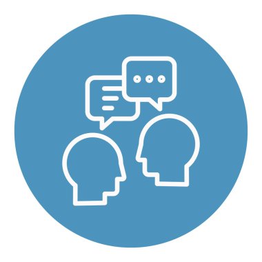 Kolayca değiştirebilen ya da düzenleyebilen izole edilmiş vektör simgesi diyaloğu