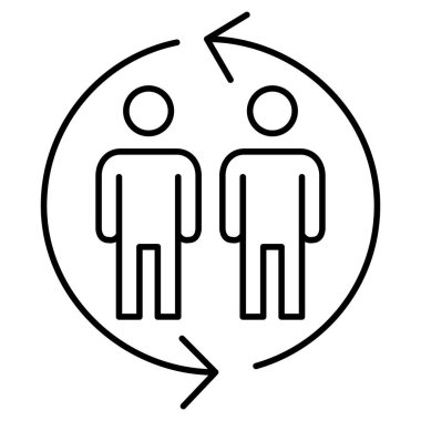 Takım Grubu İzole Vektör simgesi Kolayca düzenleyebilir ya da değiştirebilir