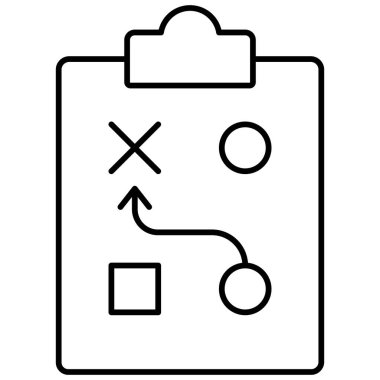  Kolayca değiştirebilen veya düzenleyebilen Strateji İzole Vektör simgesi