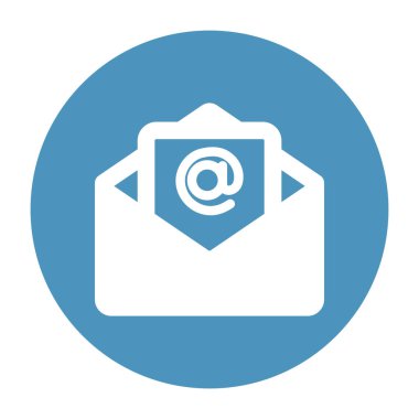 Kolayca düzenleyebilen ya da düzenleyebilen Zarf Posta İletisi İzole Edilmiş Vektör simgesi