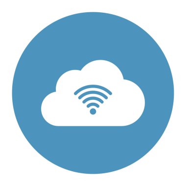 Kolayca düzenleyebilen ve değiştirebilen Kablosuz Sinyal İzole Vektör simgesi