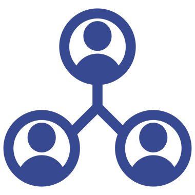 Takım çalışması Kolayca düzenleyebilen ve düzenleyebilen izole edilmiş Vektör simgesi