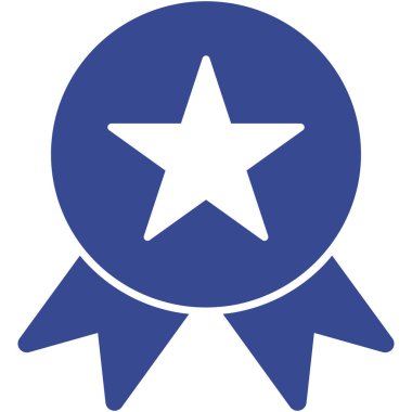 Kolayca değiştirebilen veya düzenleyebilen yalıtılmış Vektör simgesi ödülü