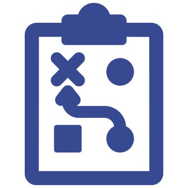  Kolayca değiştirebilen veya düzenleyebilen Strateji İzole Vektör simgesi