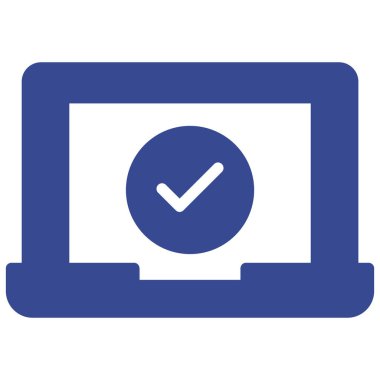  Dizüstü bilgisayardaki izole edilmiş vektör simgesini kolaylıkla düzenleyebilecek veya düzenleyebilecek şekilde onayla