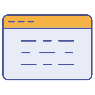 Kolayca değiştirebilen ya da düzenleyebilen izole edilmiş vektör simgesi programlanıyor