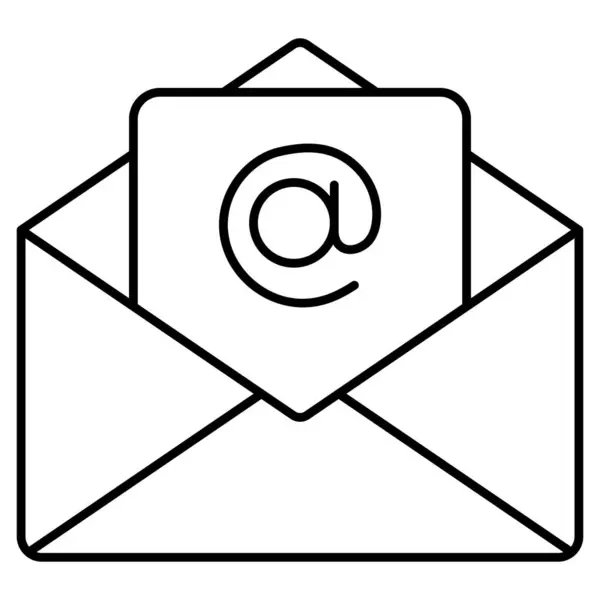 Envelope Mail Isolated Vector Ícone Que Pode Facilmente Modificar Editar —  Vetores de Stock