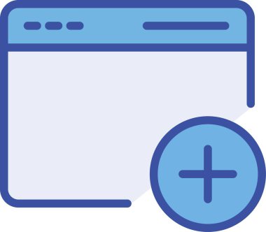 Kolayca düzenleyebilen ve düzenleyebilen Tarayıcı İzole Vektör simgesi ekle