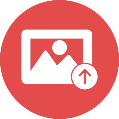 Kolayca değiştirebilen ya da düzenleyebilen izole edilmiş vektör simgesi yükle