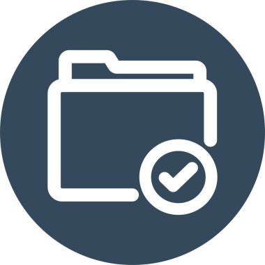 Dizin Onayı İzole Vektör simgesi Kolayca düzenlenebilir ya da değiştirilebilir