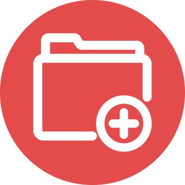 Kolayca düzenleyebilen ya da düzenleyebilen dizin izole edilmiş vektör simgesi ekle