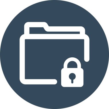 Kolayca değiştirebilen ya da düzenleyebilen özel dizin izole edilmiş Vektör simgesi