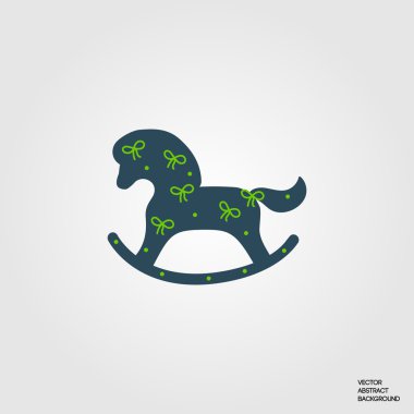 Tahta at. Çocuk atı. Sallanan at. Çocuk dükkanı. Çocuk oyuncakları. Çocuklar için. Renkli at