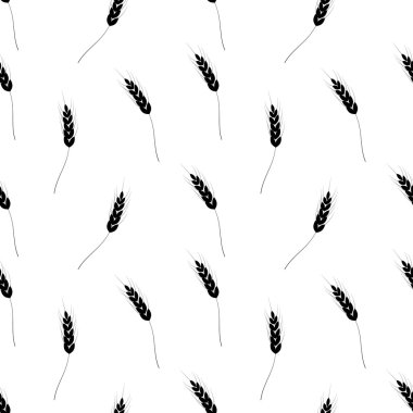 Sorunsuz patent. Buğday kulaklar. Tarım. Tahıl