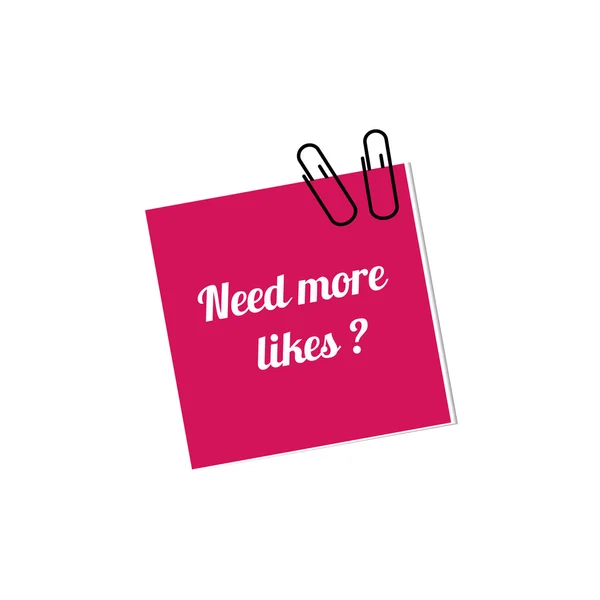 Daha fazla seviyor gerekir. Pembe bir arka plan üzerinde duyuru. Internet pazarlama