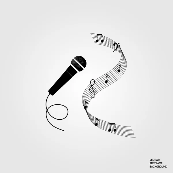 Karaoke kulübü. Karaoke Karaoke partisi bar. Mikrofon. Müzik. Notlar. Sembolü sineması. Cine film. Patlamış mısır. Sinema simgesi. Sinema bileti. Tek renkli vektör çizim