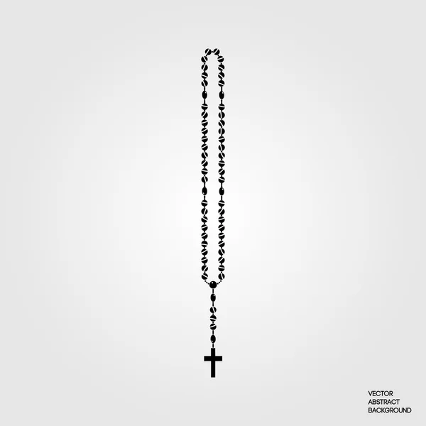 Hıristiyan arka plan. Hıristiyan sembolü. Hıristiyan çapraz. Hıristiyan dua. Katolik sembolü. Katolik tespih