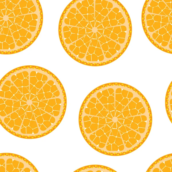 Seamless modeli: portakal dilimleri