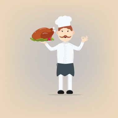 Bir plaka üzerinde tutarak yemek pişirmek