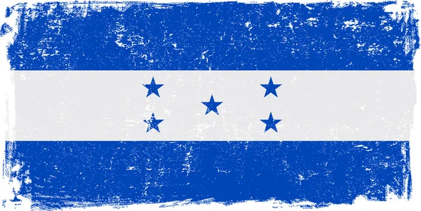 Bandeira do vetor de Honduras em branco — Vetor de Stock