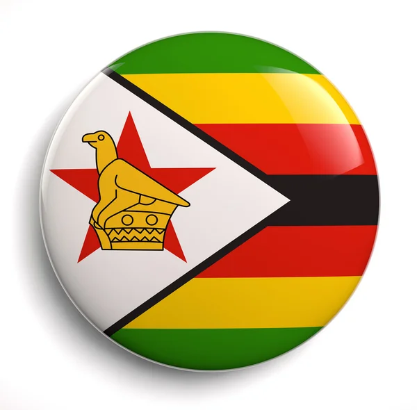 Zimbabwe-Flagge — Stockfoto